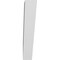 Ekena Millwork 6-in. W x 28-in. D x 34-in. H Traditional Architectural Grade PVC Knee Brace BRCP06X28X34TRA - alternate 6